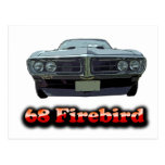 1968 Firebird Postcard