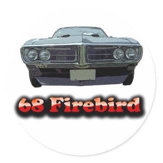 1968 Firebird Sticker sticker