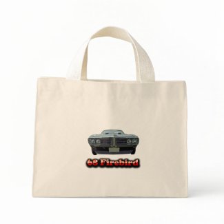 1968 Firebird Tote Bag bag