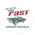 1968 Ford Mercury Cyclone 428 Cobra Jet Stickers
