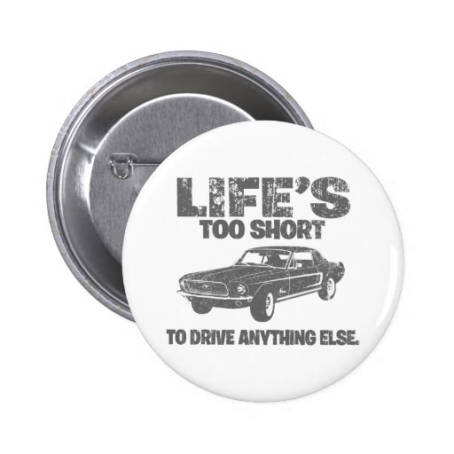 1968 Ford Mustang Coupe Button