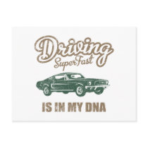 1968 Ford Mustang Fastback Postcard