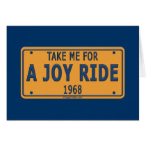 1968 Joy Ride Car Greeting Cards