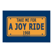 1968 Joy Ride Car Print