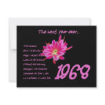 1968 OLDIES Hits - Reunion, Birthday, Anniversary Custom Invite