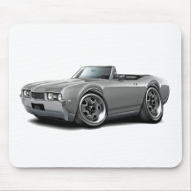 1968 Olds 442 Grey Convertible Mouse Pad