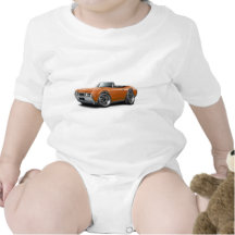 1968 Olds 442 Orange Convertible Tshirts