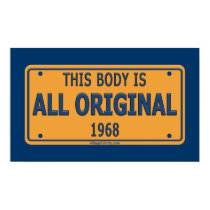 1968 Original Car Body