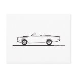 1968 Plymouth Roadrunner Convertible Post Cards