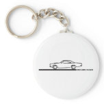 1968 Plymouth Roadrunner Key Chain