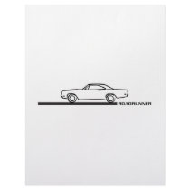 1968 Plymouth Roadrunner Letterhead Design