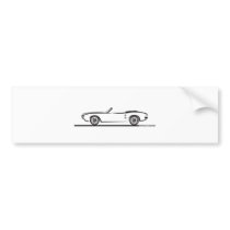 1968 Pontiac Firebird Convertible bumper stickers