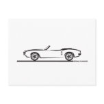 1968 Pontiac Firebird Convertible Post Cards