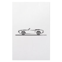 1968 Pontiac Firebird Convertible Custom Stationery