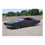 poster, muscle, car, black, charger, dodge,