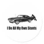 1969 Chevrolet Camaro SS Round Sticker