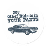 1969 Chevrolet Camaro SS Sticker