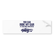 1969 Chevrolet Chevelle 396 SS bumper stickers