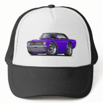 1969 Dart Purple-Black Top Car Mesh Hat