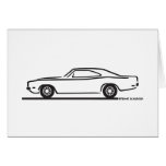 1969 Dodge Charger Greeting Card