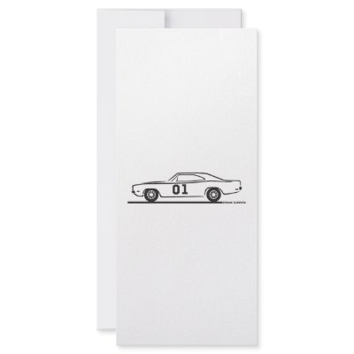1969 Dodge Charger General Lee Rack Cards by frengi