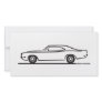 1969 Dodge Charger Photo Card Template