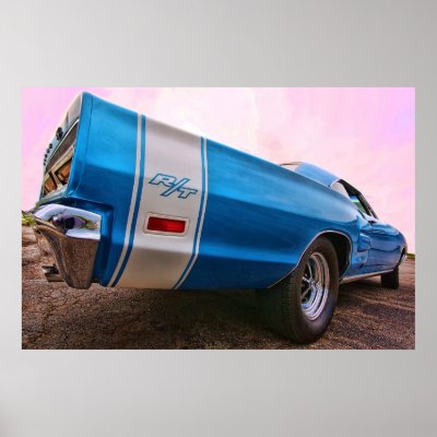 1969 Dodge Coronet R/T Poster by musclecarphoto