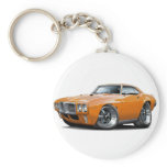 1969 Firebird Orange Car Keychain