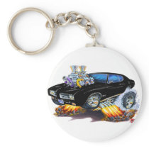 1969 GTO Black Car Key Chain