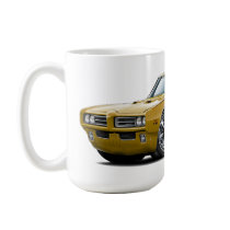 1969 GTO Judge Gold Car Mug