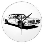 1969 GTO - Judge Round Wallclock
