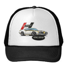 1969 Hurst Olds Cutlass Trucker Hats