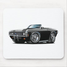 1969 Impala Black Convert Mousepads