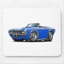 1969 Impala Blue Convert Mousepad