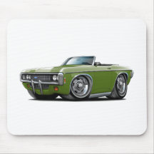 1969 Impala Frost Green Convert Mouse Pad