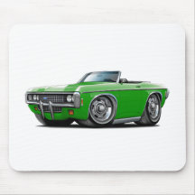 1969 Impala Green Convert Mouse Pads