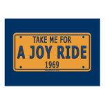 1969 Joy Ride Car Business Card