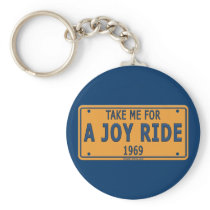 1969 Joy Ride Car Keychain