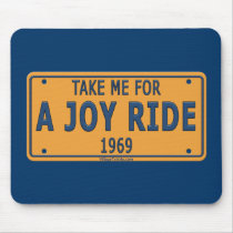 1969 Joy Ride Car Mousepad