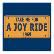 1969 Joy Ride Car Posters