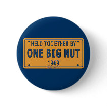 1969 One Big Car Nut Pinback Buttons