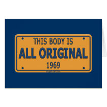 1969 Original Car Body