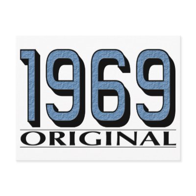 1969 Original Postcard by myfavoritetees