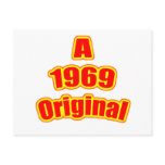 1969 Original Red Postcards