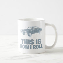 1969 Plymouth Road Runner Coffee Mugs