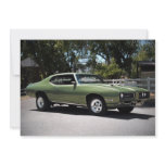 1969 Pontiac GTO Muscle Car Invitations
