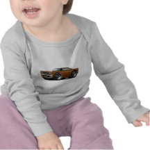 1969 Roadrunner Brown Car Tshirt