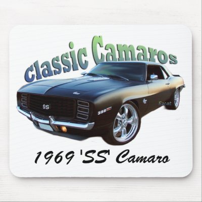 1969 'SS' Camaro Mouse Pads by ezcat1