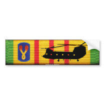 196th Inf. Bde.CH-47 Chinook VSM Bumper Sticker