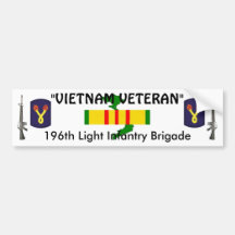196th Light Inf Brigade bumper sticker